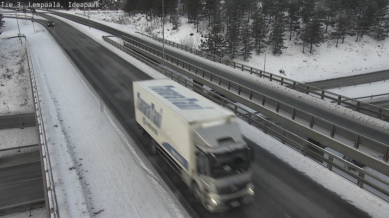Weather Camera Image Road 3 Lempäälä, Ideapark, Lempäälä, Pirkanmaa