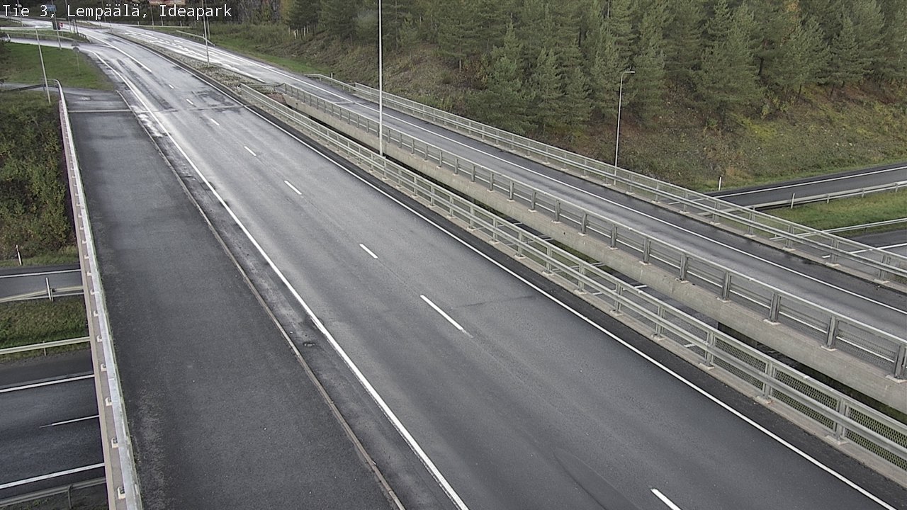 Weather Camera Image Road 3 Lempäälä, Ideapark, Lempäälä, Pirkanmaa