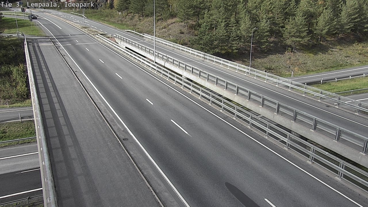 Weather Camera Image Road 3 Lempäälä, Ideapark, Lempäälä, Pirkanmaa