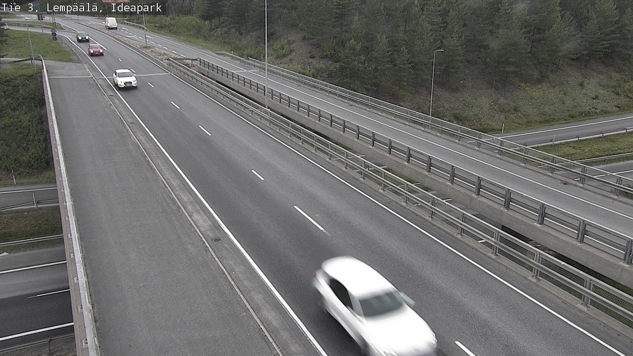 Weather Camera Image Road 3 Lempäälä, Ideapark, Lempäälä, Pirkanmaa