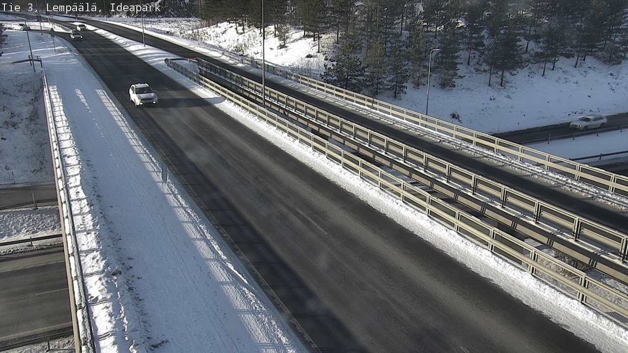 Weather Camera Image Road 3 Lempäälä, Ideapark, Lempäälä, Pirkanmaa