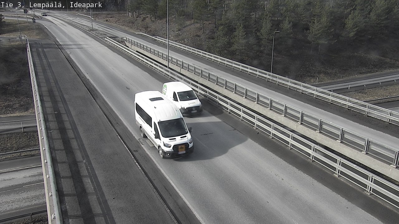 Weather Camera Image Road 3 Lempäälä, Ideapark, Lempäälä, Pirkanmaa