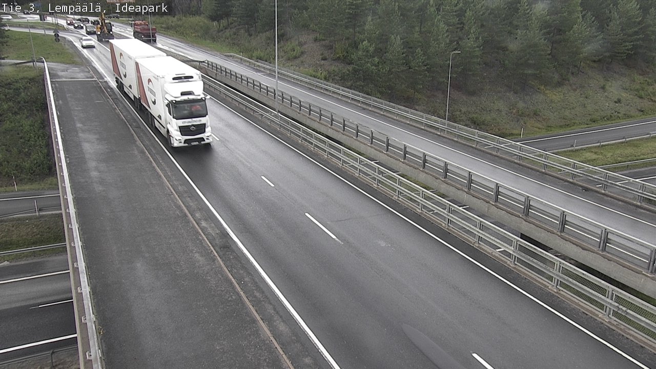 Weather Camera Image Road 3 Lempäälä, Ideapark, Lempäälä, Pirkanmaa