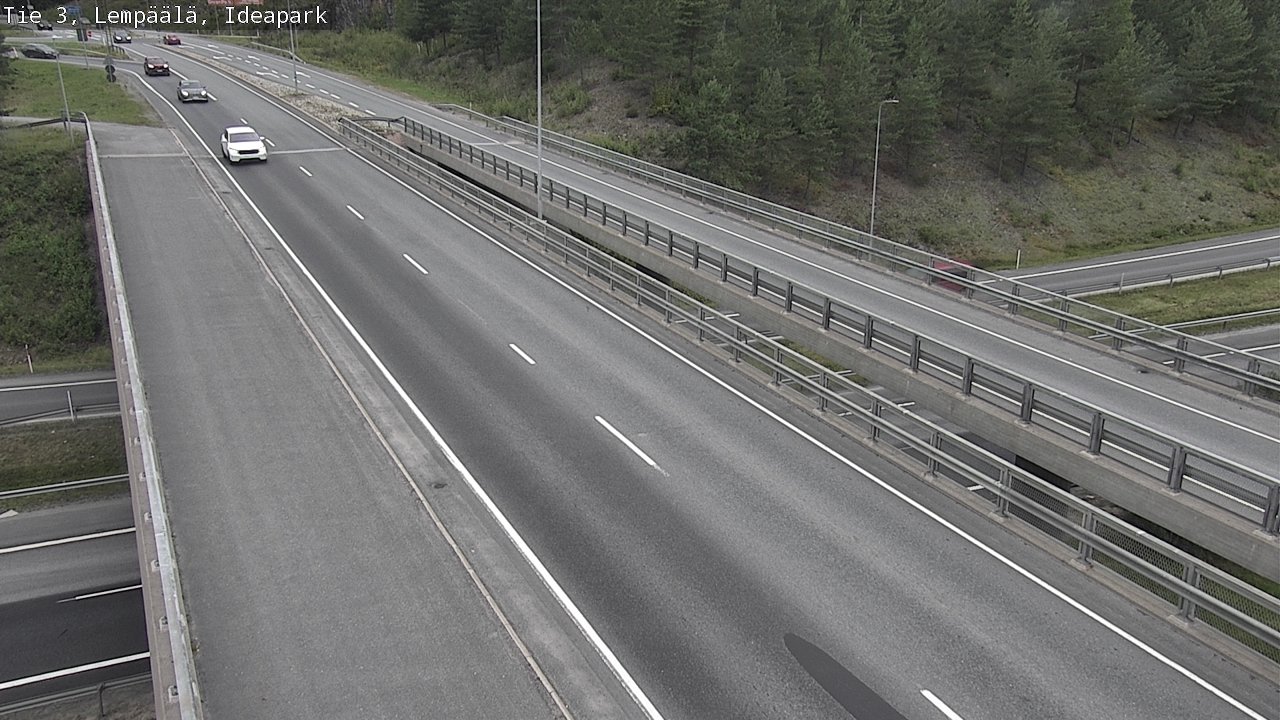 Weather Camera Image Road 3 Lempäälä, Ideapark, Lempäälä, Pirkanmaa