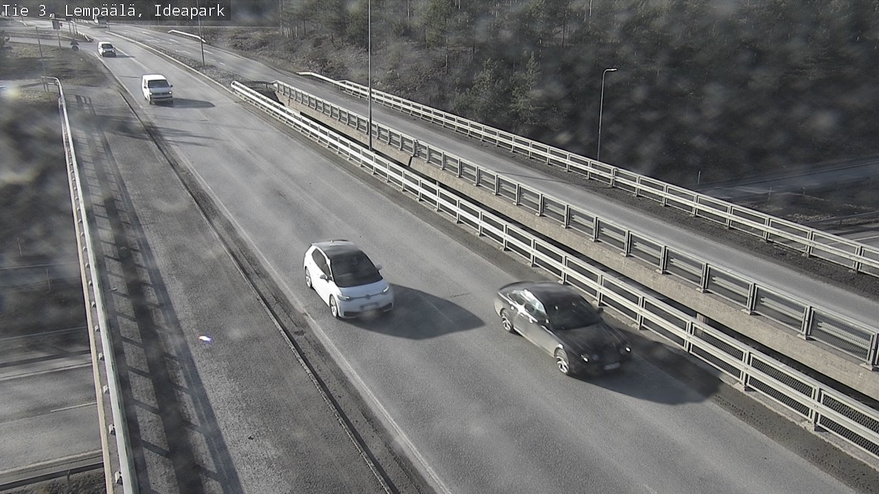 Weather Camera Image Road 3 Lempäälä, Ideapark, Lempäälä, Pirkanmaa