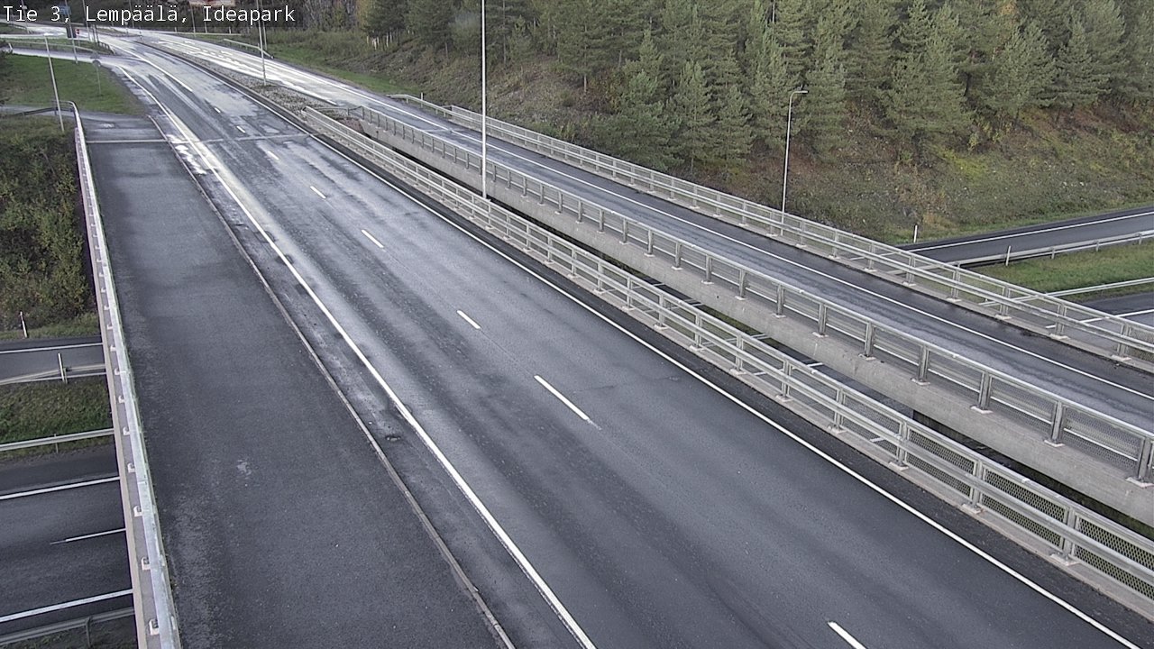Weather Camera Image Road 3 Lempäälä, Ideapark, Lempäälä, Pirkanmaa