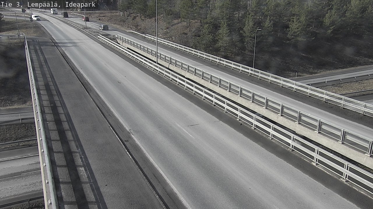 Weather Camera Image Road 3 Lempäälä, Ideapark, Lempäälä, Pirkanmaa