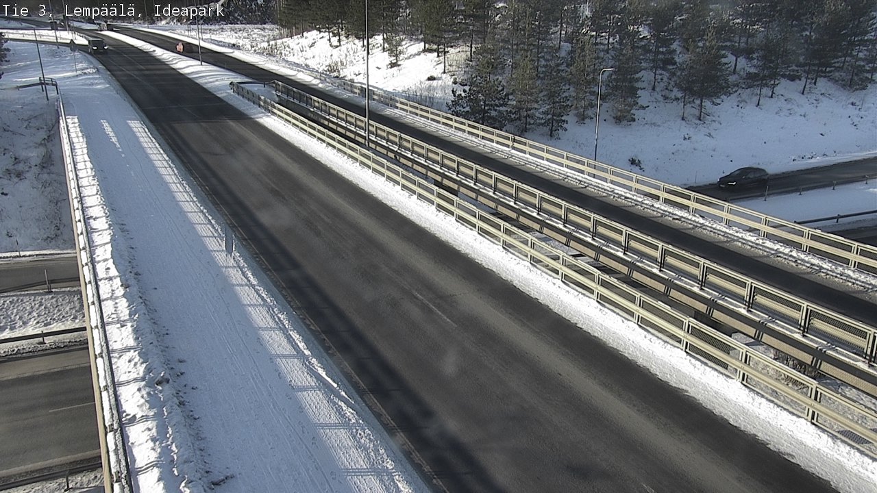 Weather Camera Image Road 3 Lempäälä, Ideapark, Lempäälä, Pirkanmaa