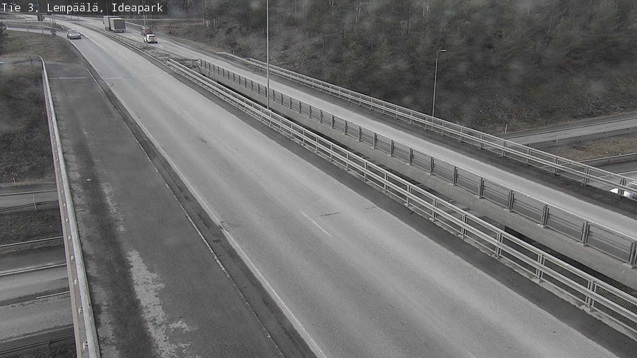 Weather Camera Image Road 3 Lempäälä, Ideapark, Lempäälä, Pirkanmaa