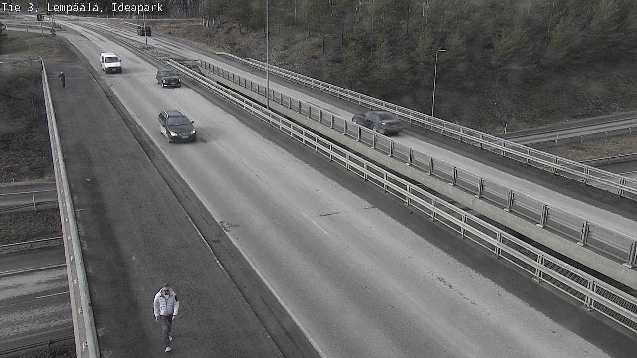 Weather Camera Image Road 3 Lempäälä, Ideapark, Lempäälä, Pirkanmaa