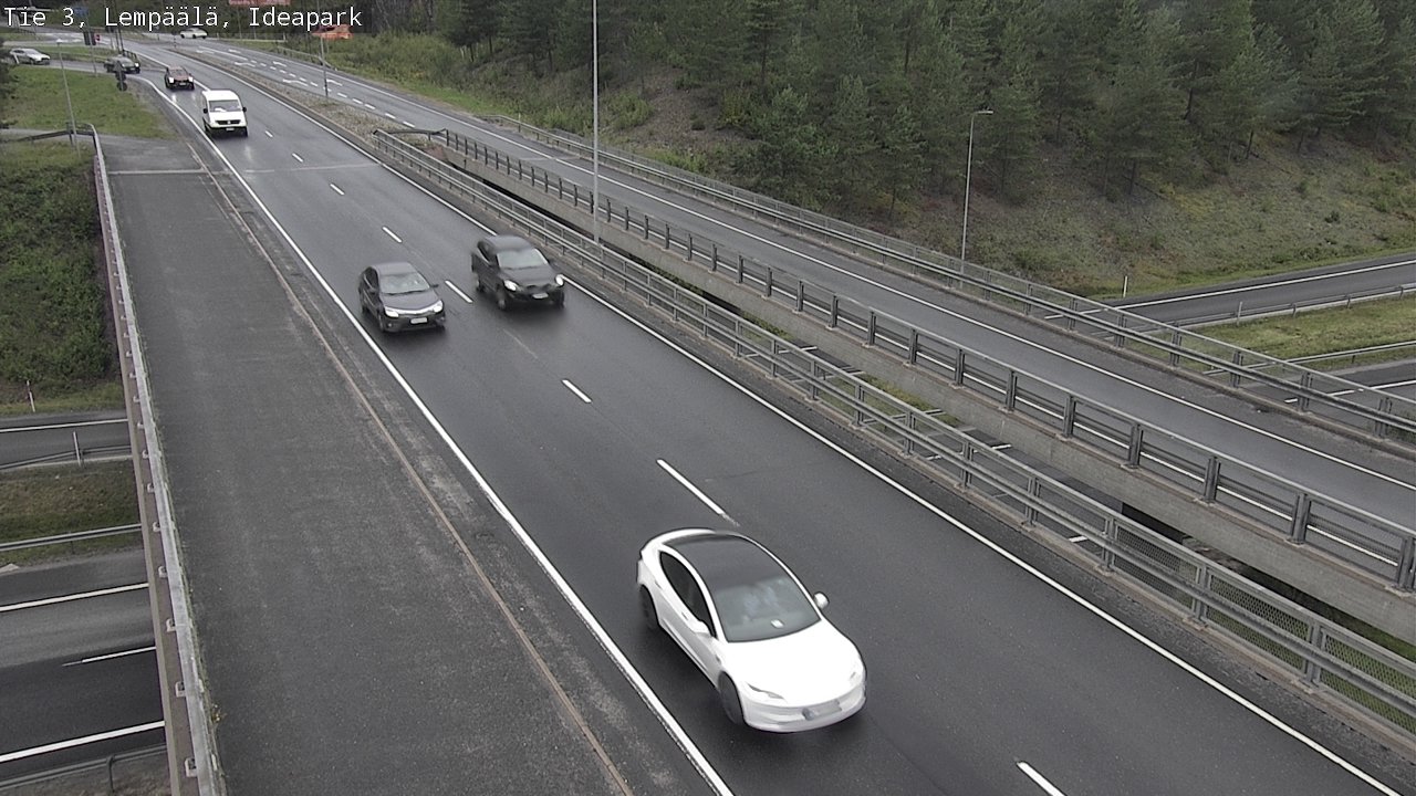 Weather Camera Image Road 3 Lempäälä, Ideapark, Lempäälä, Pirkanmaa