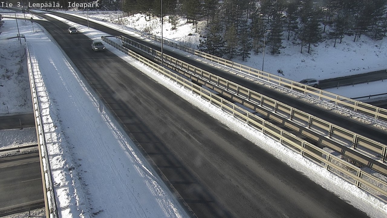 Weather Camera Image Road 3 Lempäälä, Ideapark, Lempäälä, Pirkanmaa