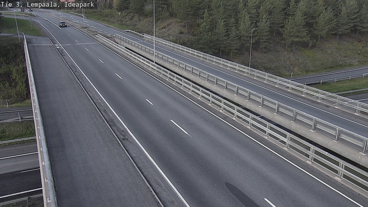 Weather Camera Image Road 3 Lempäälä, Ideapark, Lempäälä, Pirkanmaa