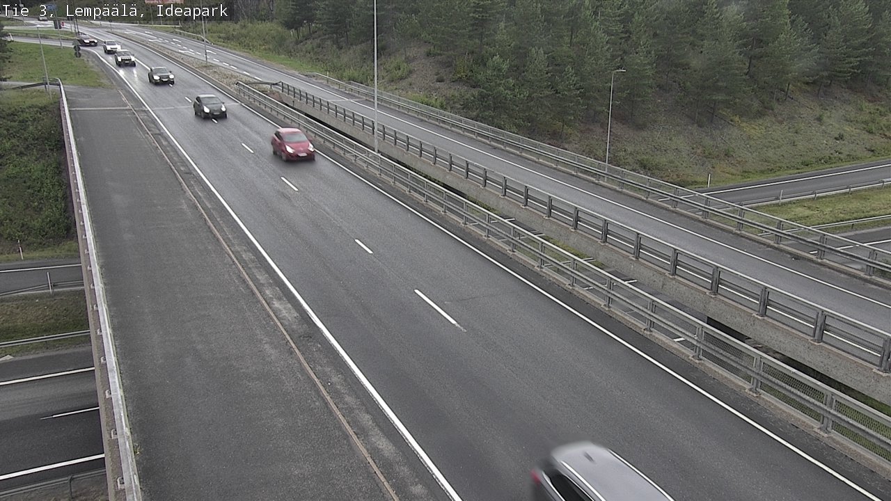 Weather Camera Image Road 3 Lempäälä, Ideapark, Lempäälä, Pirkanmaa