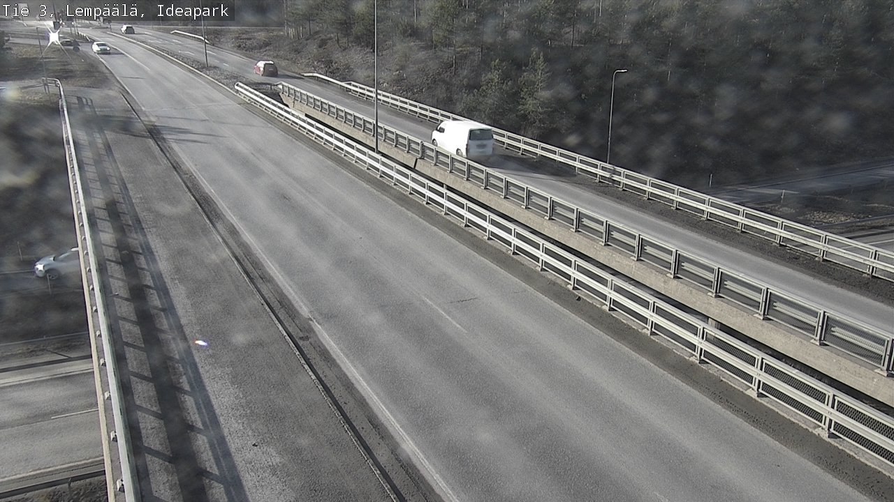 Weather Camera Image Road 3 Lempäälä, Ideapark, Lempäälä, Pirkanmaa