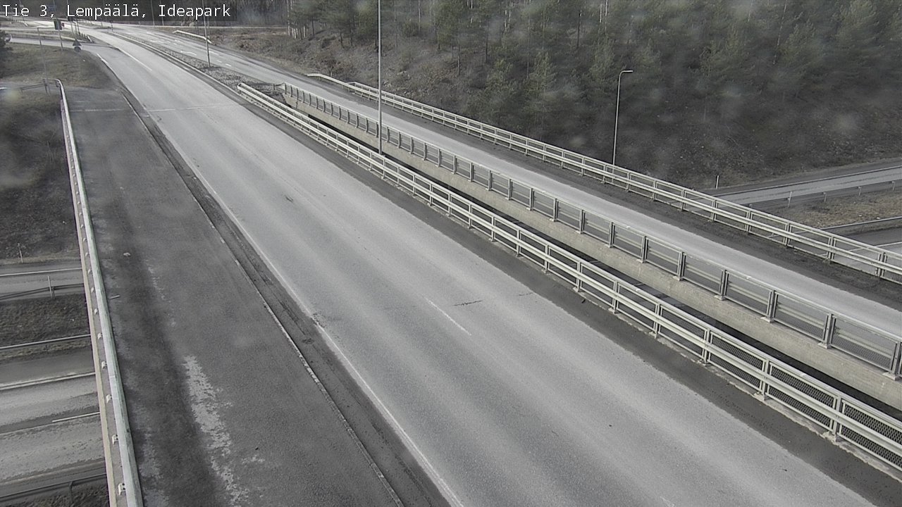 Weather Camera Image Road 3 Lempäälä, Ideapark, Lempäälä, Pirkanmaa