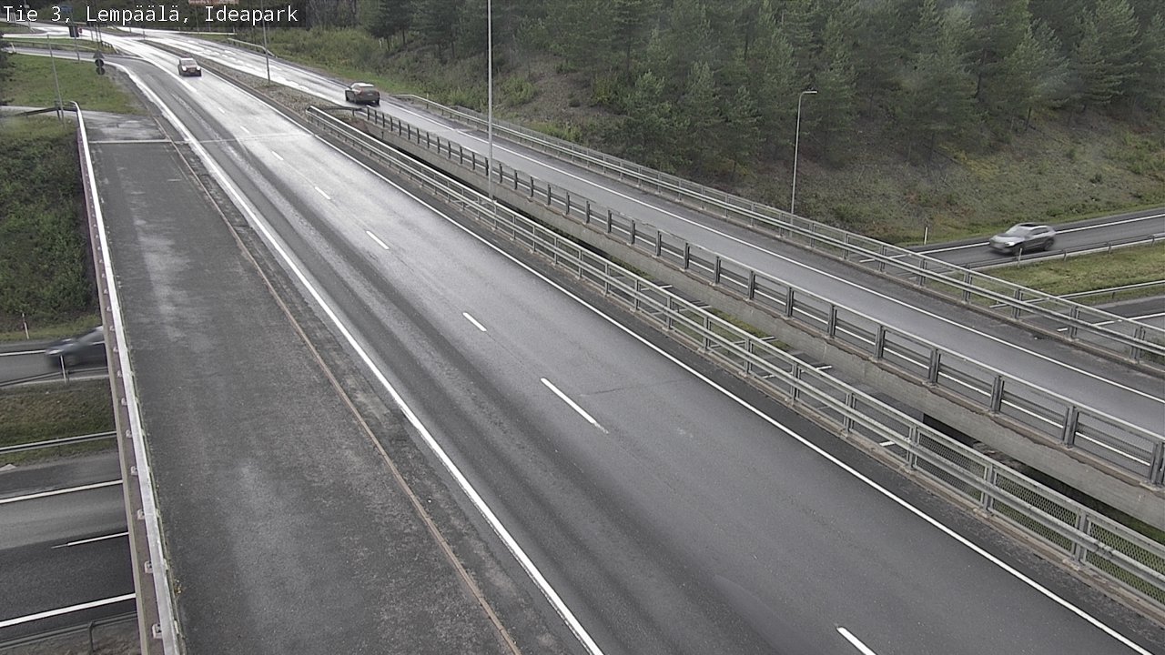 Weather Camera Image Road 3 Lempäälä, Ideapark, Lempäälä, Pirkanmaa