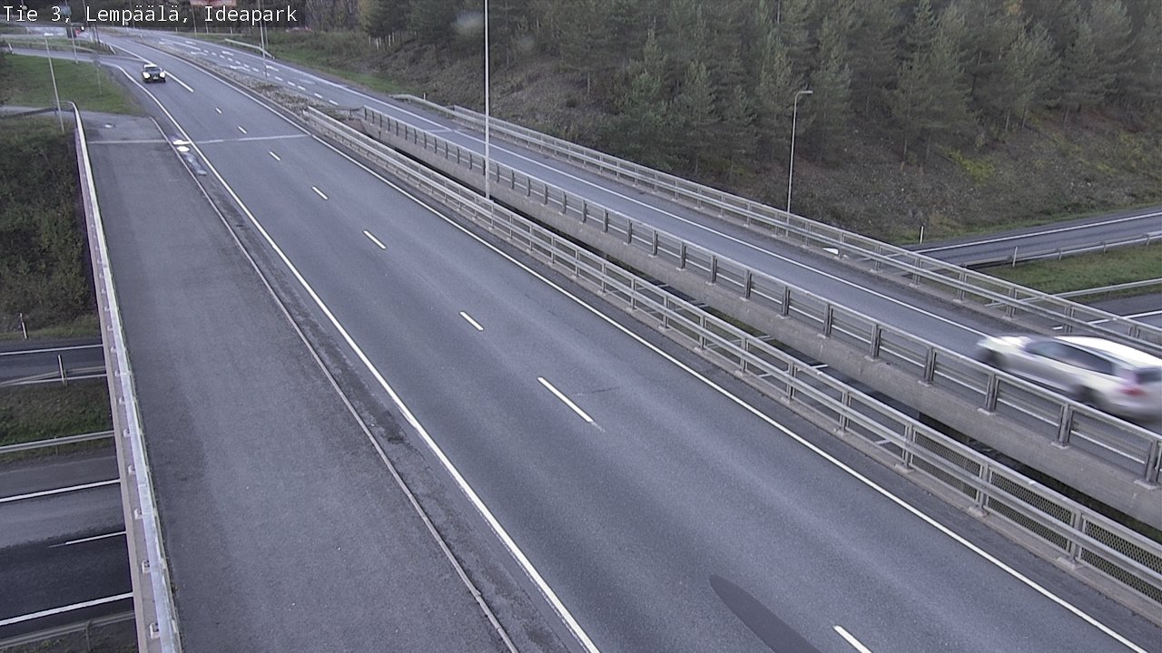 Weather Camera Image Road 3 Lempäälä, Ideapark, Lempäälä, Pirkanmaa