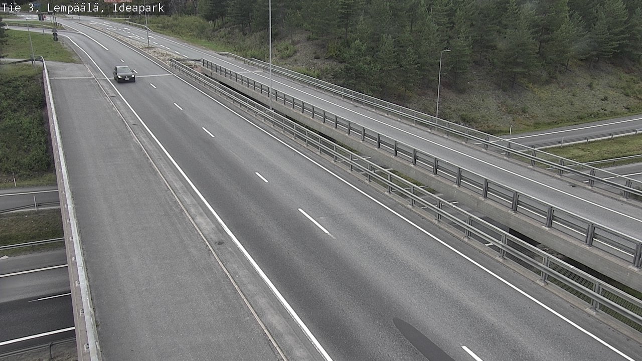 Weather Camera Image Road 3 Lempäälä, Ideapark, Lempäälä, Pirkanmaa