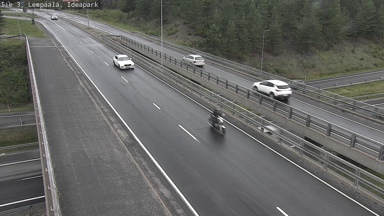 Weather Camera Image Road 3 Lempäälä, Ideapark, Lempäälä, Pirkanmaa