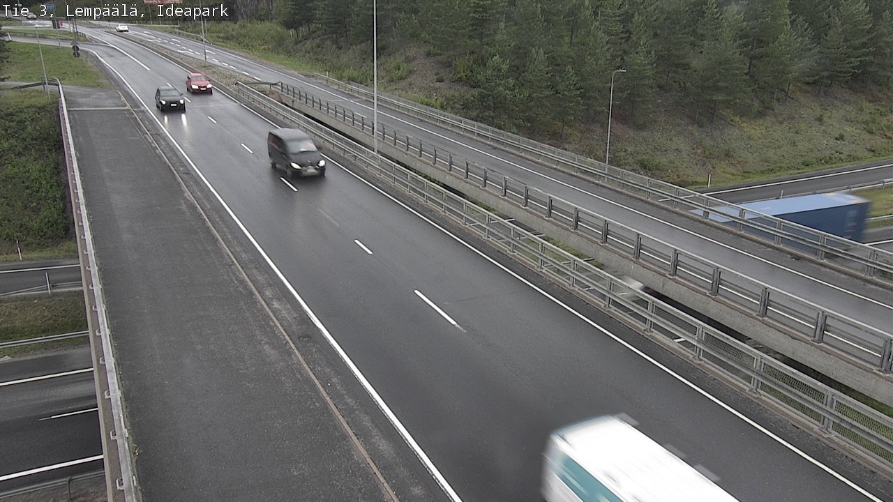 Weather Camera Image Road 3 Lempäälä, Ideapark, Lempäälä, Pirkanmaa