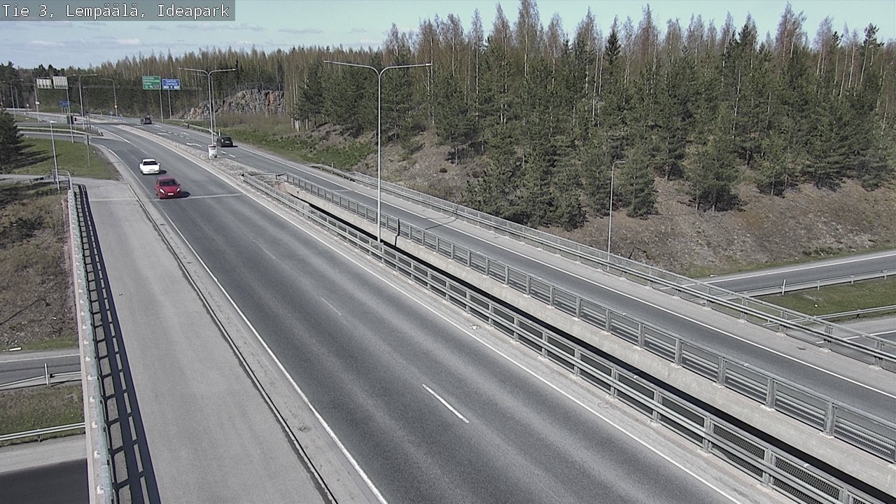 Weather Camera Image Road 3 Lempäälä, Ideapark, Lempäälä, Pirkanmaa