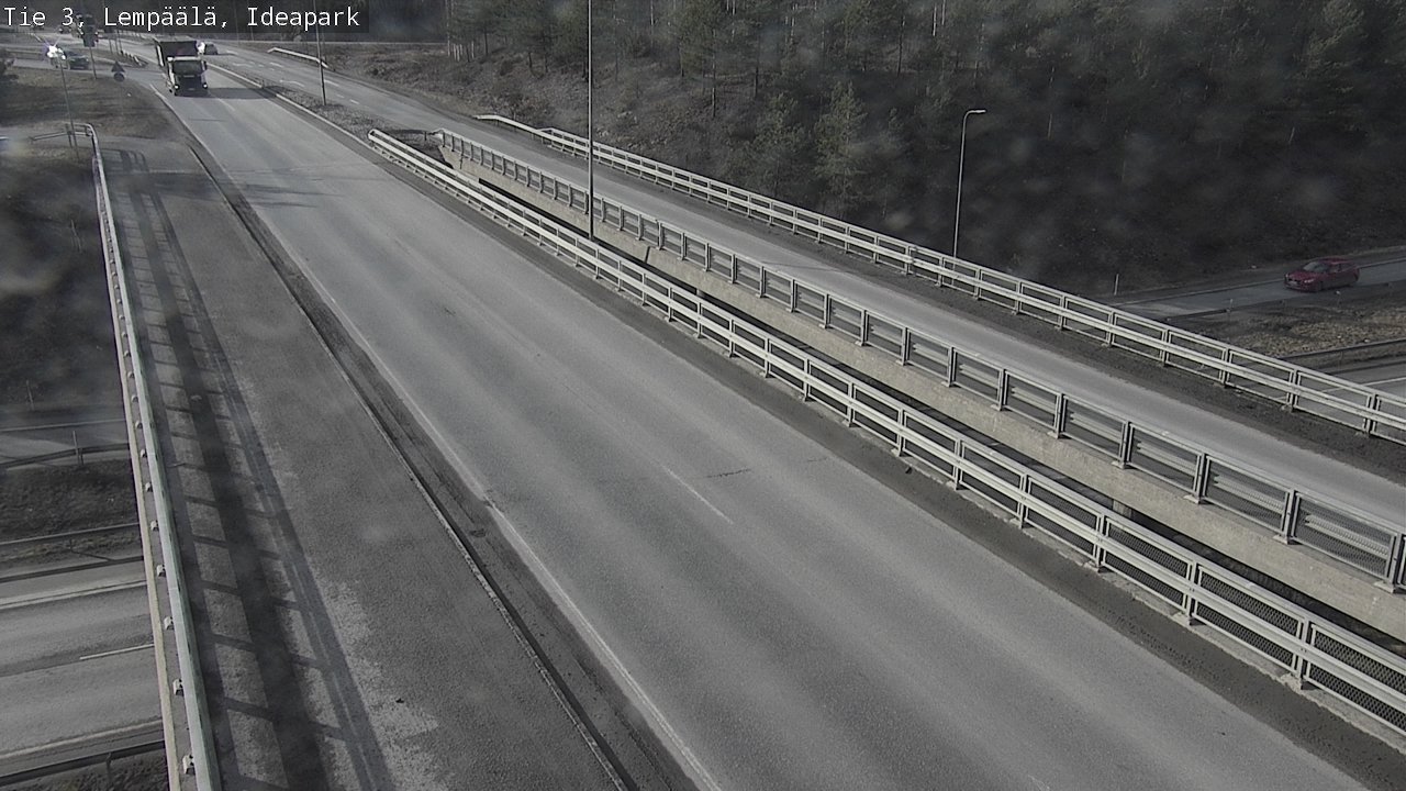Weather Camera Image Road 3 Lempäälä, Ideapark, Lempäälä, Pirkanmaa