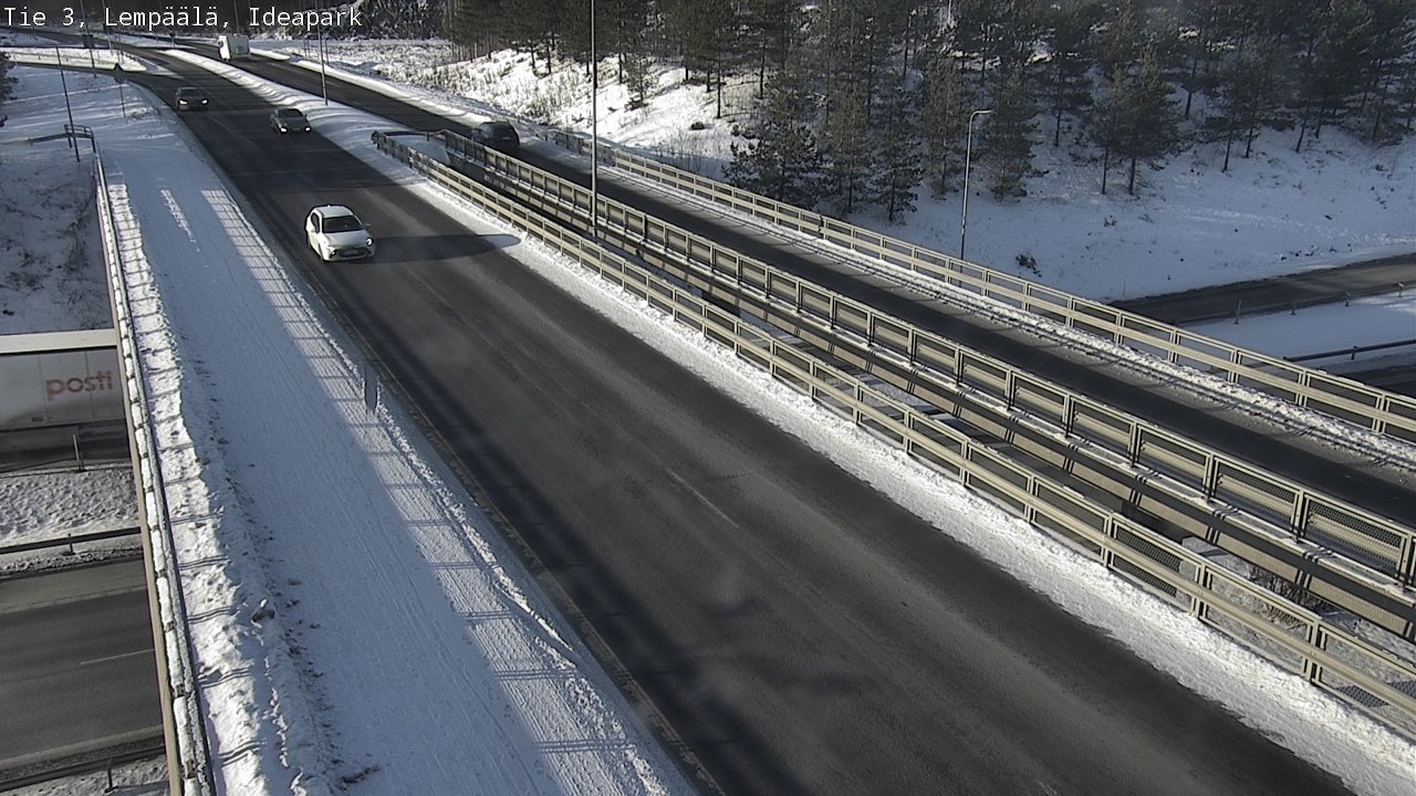 Weather Camera Image Road 3 Lempäälä, Ideapark, Lempäälä, Pirkanmaa