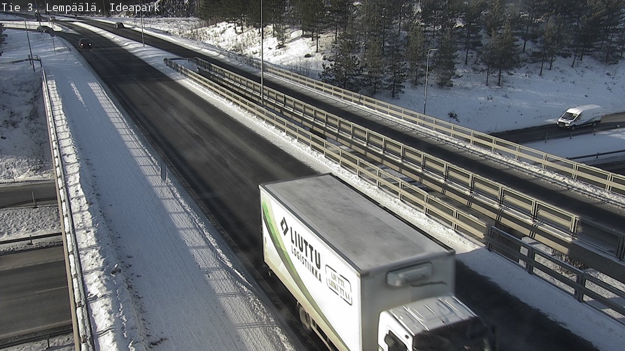 Weather Camera Image Road 3 Lempäälä, Ideapark, Lempäälä, Pirkanmaa