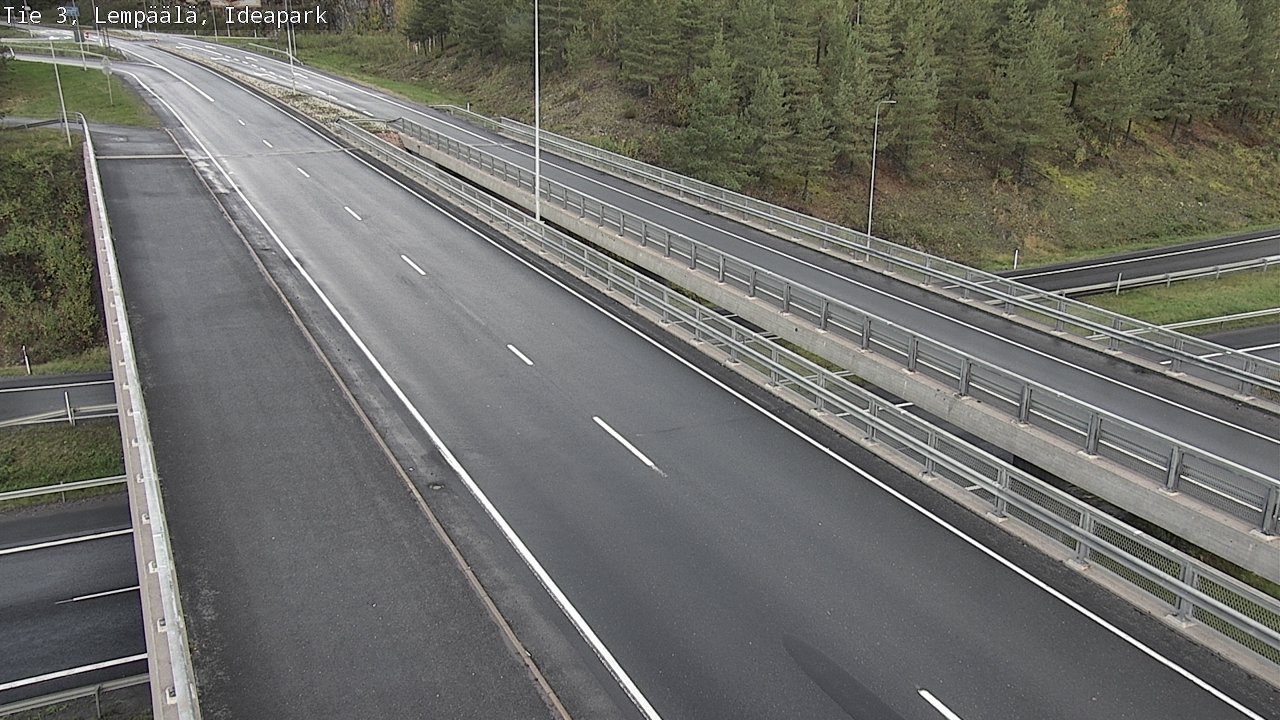 Weather Camera Image Road 3 Lempäälä, Ideapark, Lempäälä, Pirkanmaa