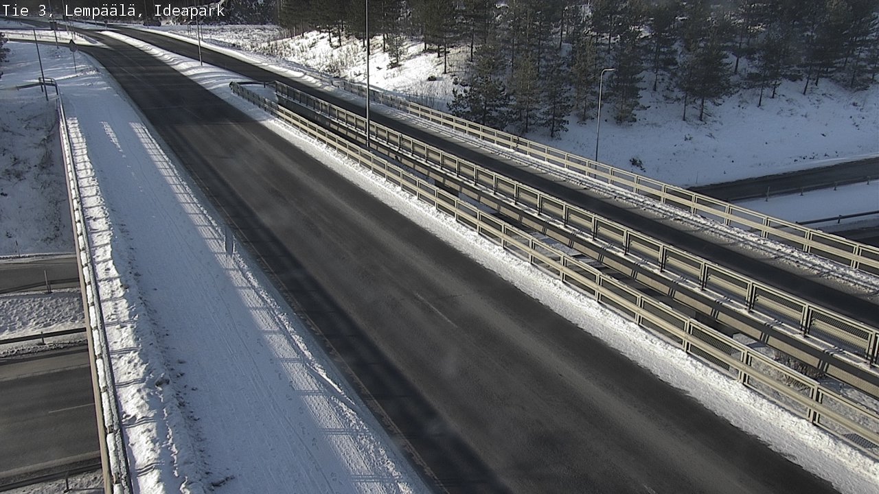 Weather Camera Image Road 3 Lempäälä, Ideapark, Lempäälä, Pirkanmaa