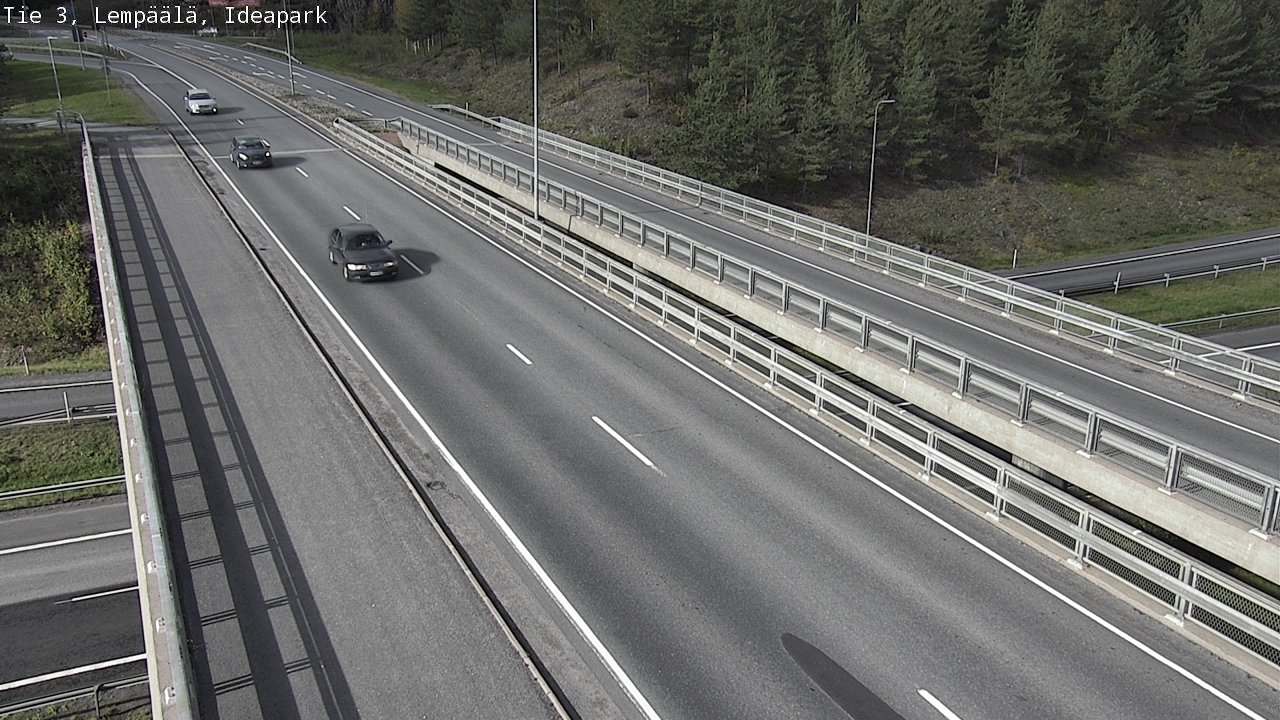Weather Camera Image Road 3 Lempäälä, Ideapark, Lempäälä, Pirkanmaa