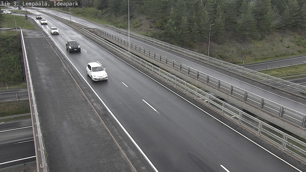 Weather Camera Image Road 3 Lempäälä, Ideapark, Lempäälä, Pirkanmaa