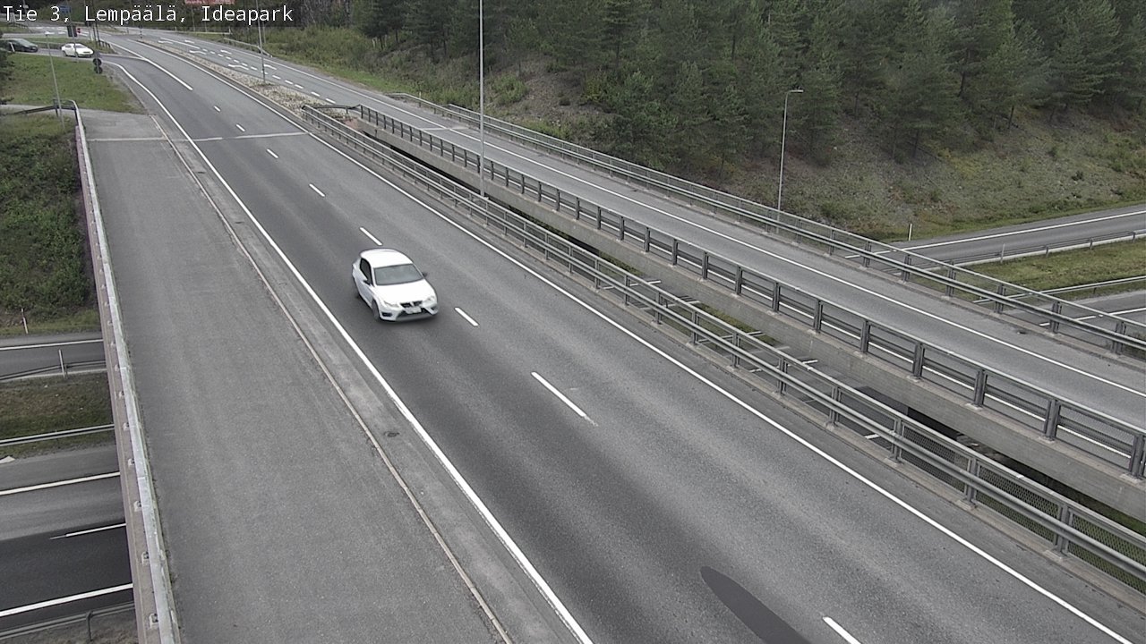 Weather Camera Image Road 3 Lempäälä, Ideapark, Lempäälä, Pirkanmaa