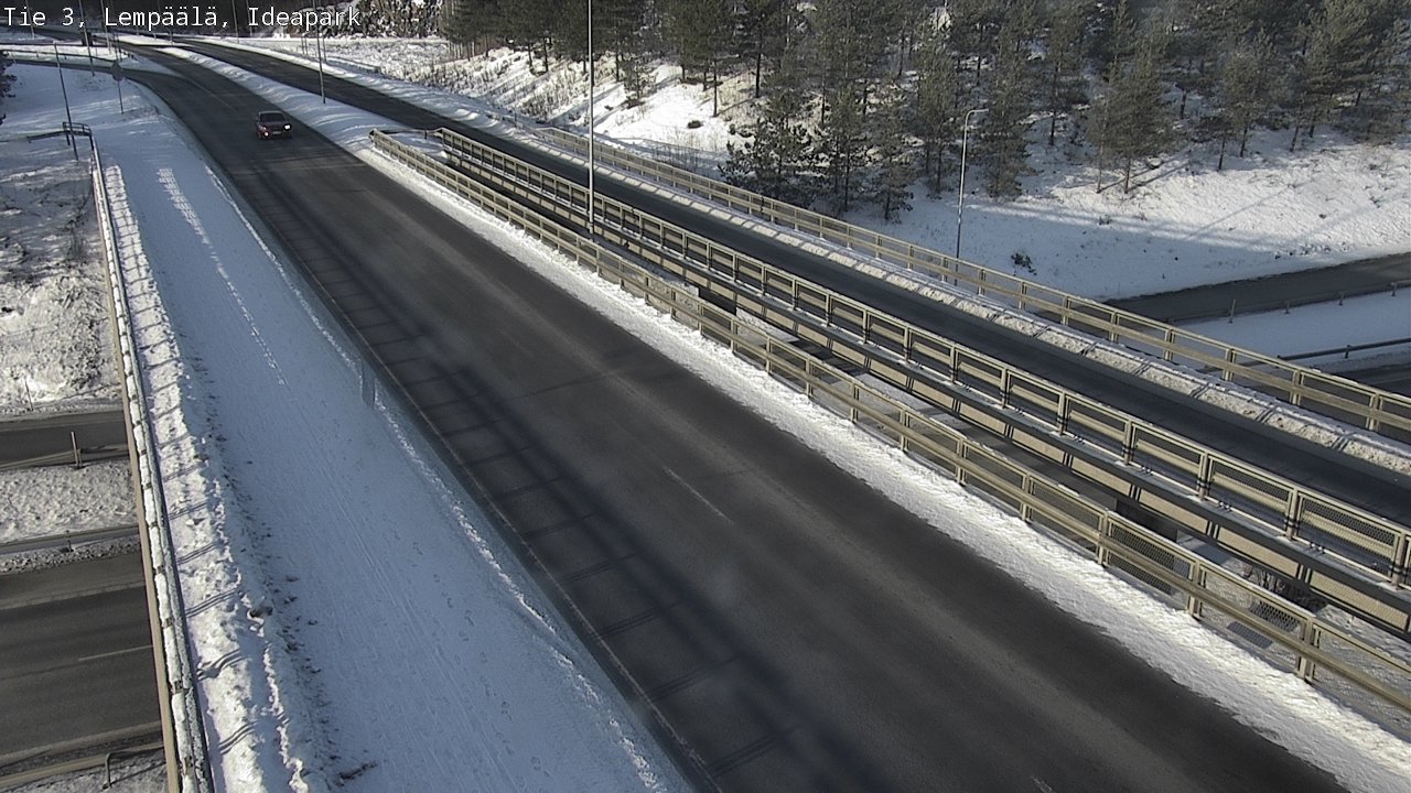 Weather Camera Image Road 3 Lempäälä, Ideapark, Lempäälä, Pirkanmaa