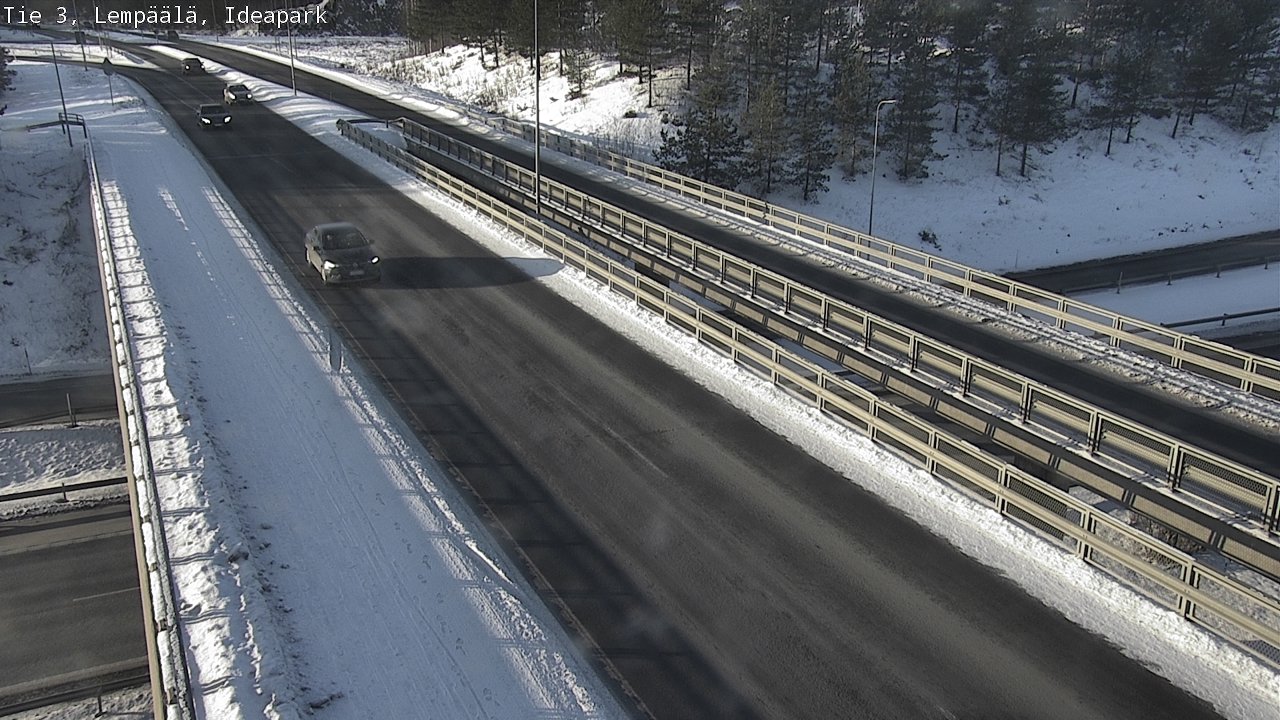 Weather Camera Image Road 3 Lempäälä, Ideapark, Lempäälä, Pirkanmaa