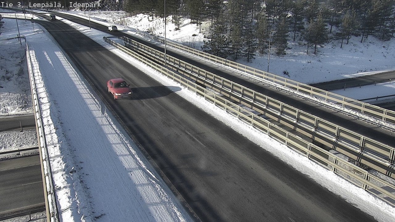 Weather Camera Image Road 3 Lempäälä, Ideapark, Lempäälä, Pirkanmaa