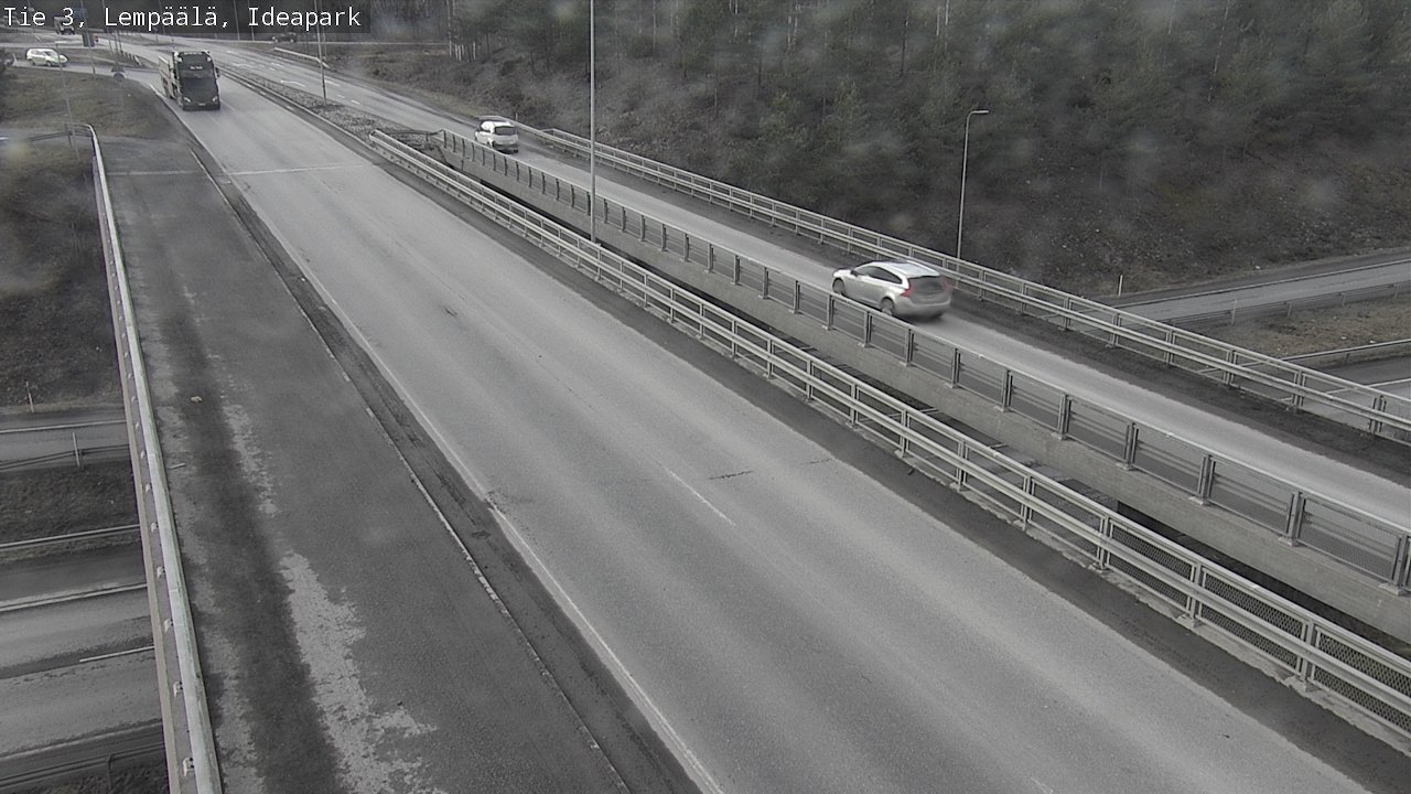 Weather Camera Image Road 3 Lempäälä, Ideapark, Lempäälä, Pirkanmaa