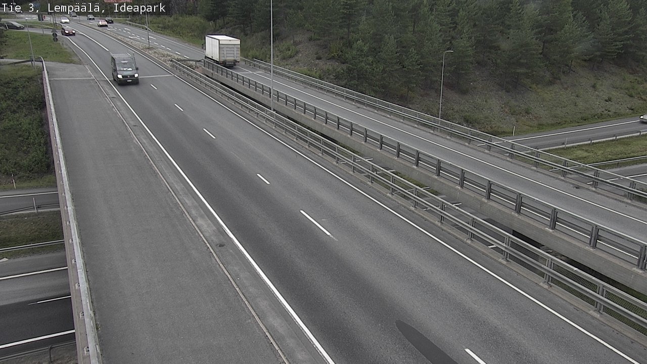 Weather Camera Image Road 3 Lempäälä, Ideapark, Lempäälä, Pirkanmaa