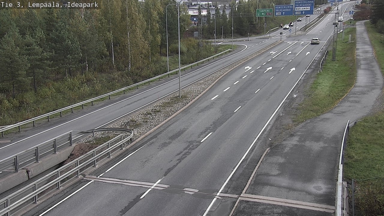 Weather Camera Image Road 3 Lempäälä, Ideapark, Lempäälä, Pirkanmaa