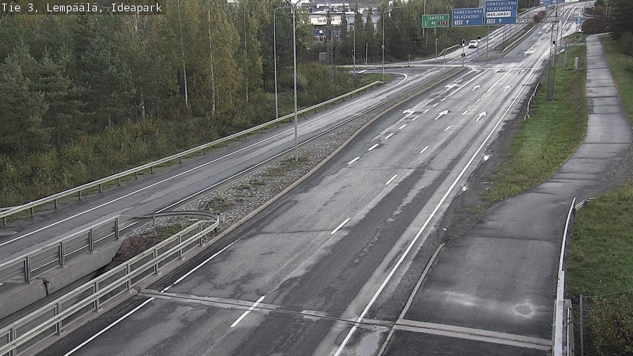 Weather Camera Image Road 3 Lempäälä, Ideapark, Lempäälä, Pirkanmaa