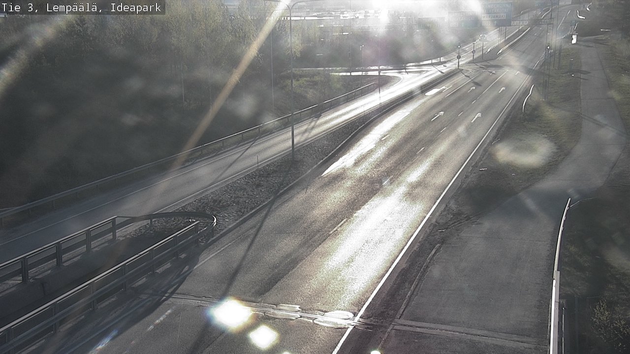 Weather Camera Image Road 3 Lempäälä, Ideapark, Lempäälä, Pirkanmaa