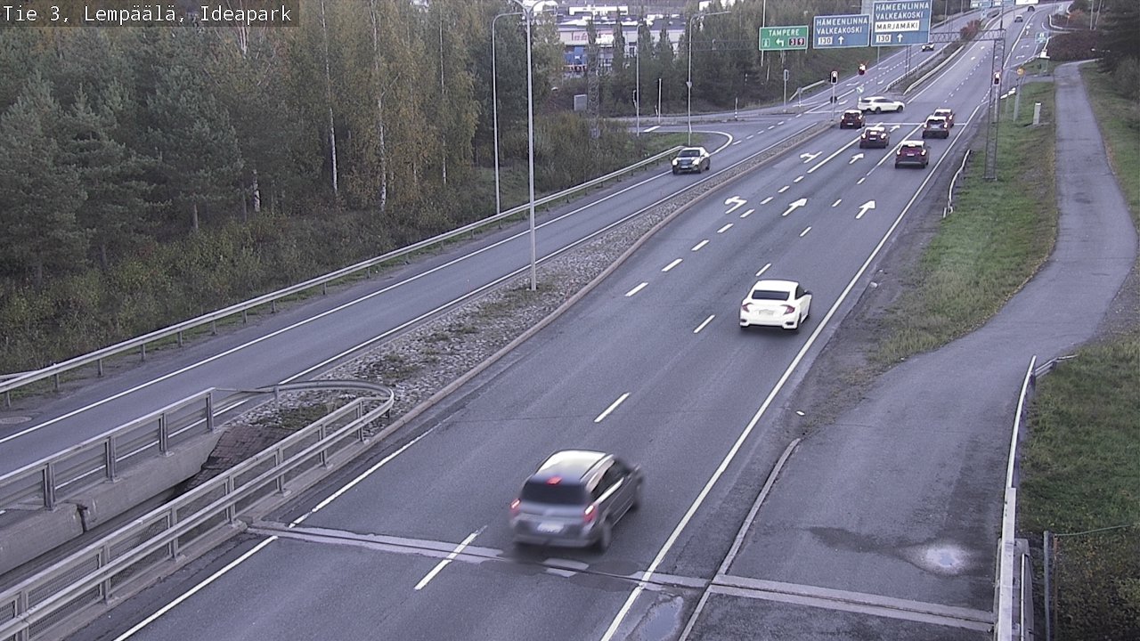 Weather Camera Image Väg 3 Lembois, Ideapark, Lempäälä, Pirkanmaa