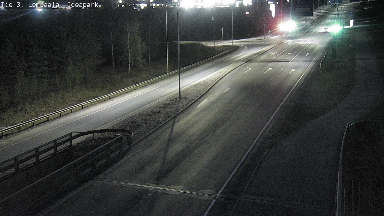 Weather Camera Image Road 3 Lempäälä, Ideapark, Lempäälä, Pirkanmaa