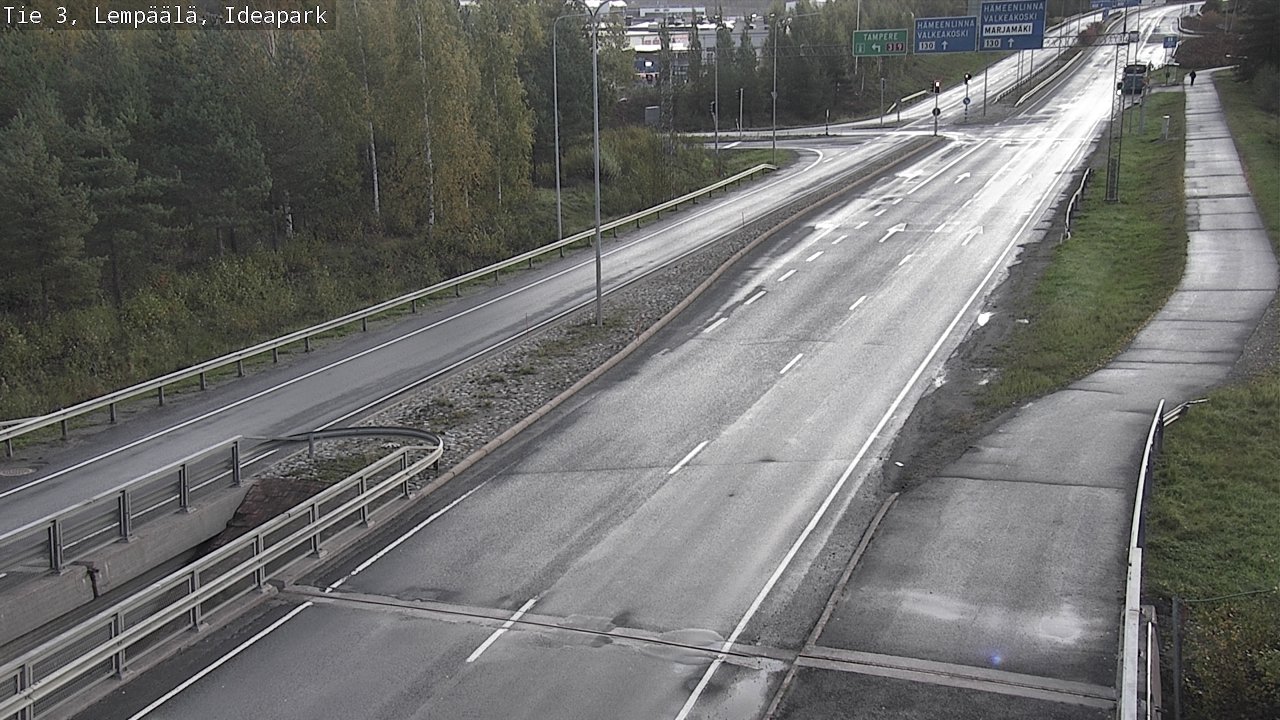 Weather Camera Image Road 3 Lempäälä, Ideapark, Lempäälä, Pirkanmaa
