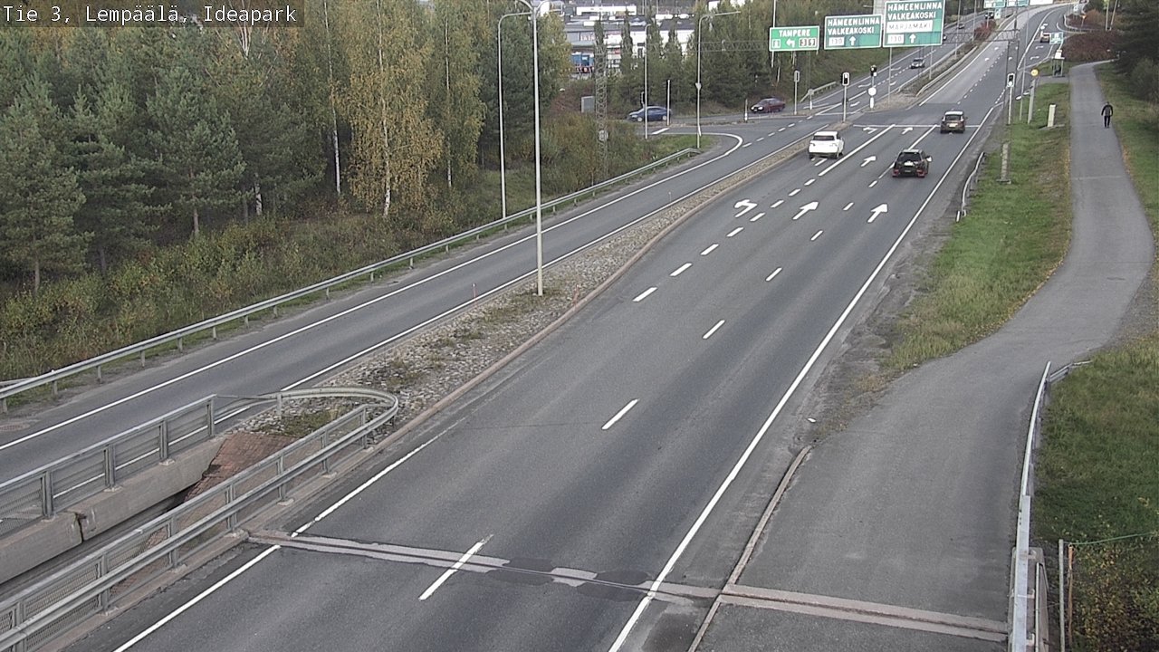 Weather Camera Image Väg 3 Lembois, Ideapark, Lempäälä, Pirkanmaa