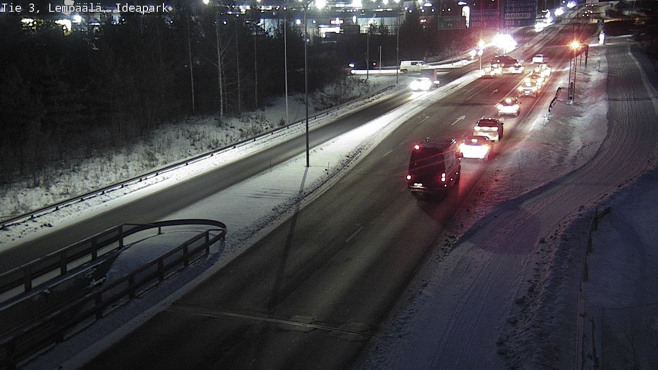 Weather Camera Image Road 3 Lempäälä, Ideapark, Lempäälä, Pirkanmaa