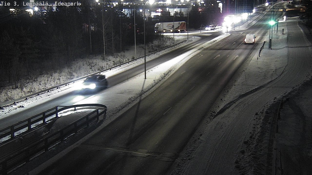 Weather Camera Image Road 3 Lempäälä, Ideapark, Lempäälä, Pirkanmaa