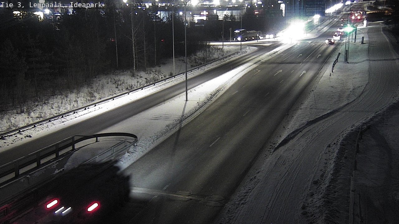 Weather Camera Image Road 3 Lempäälä, Ideapark, Lempäälä, Pirkanmaa