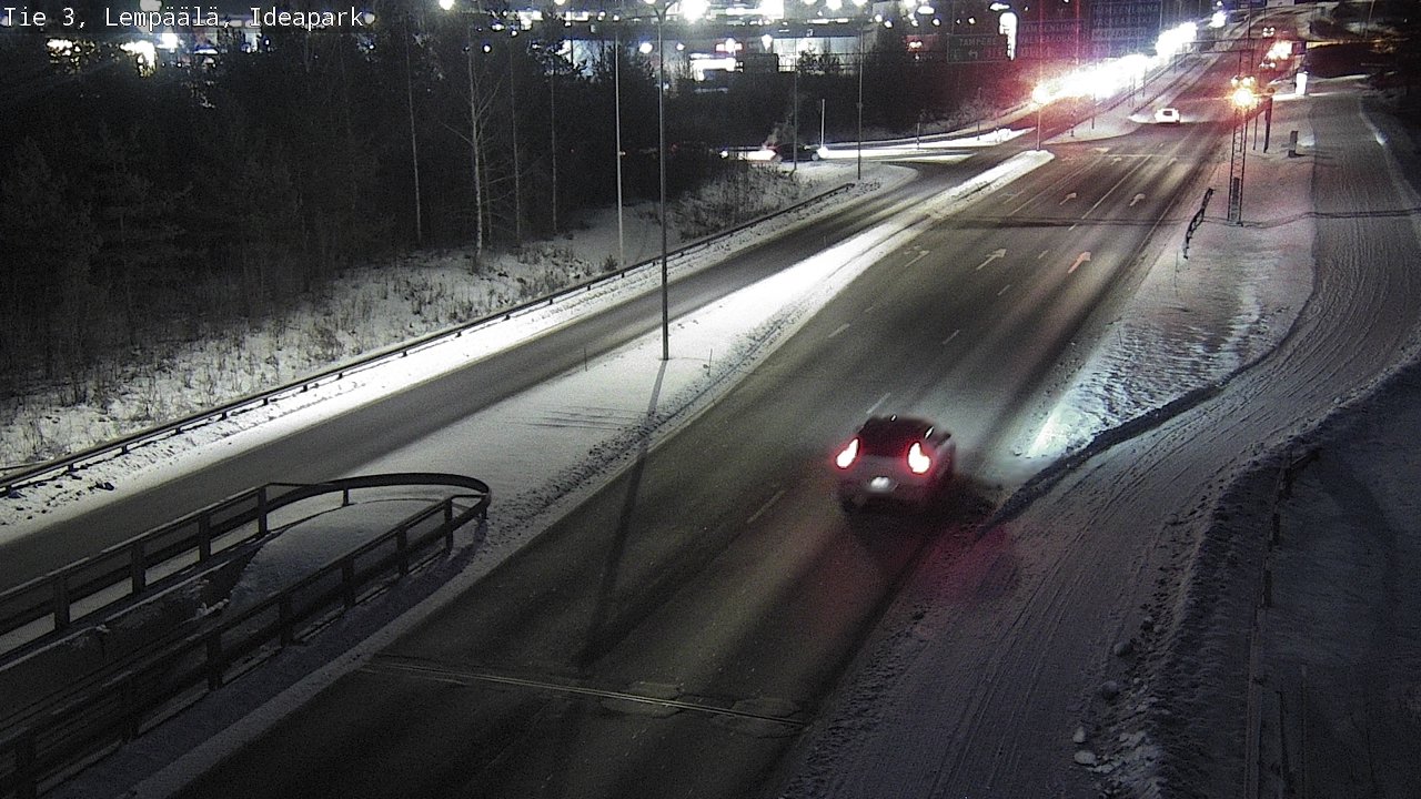 Weather Camera Image Road 3 Lempäälä, Ideapark, Lempäälä, Pirkanmaa